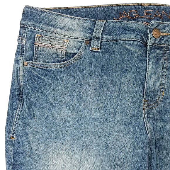 Jag Jeans Relaxed Boyfriend Plus Size 18W Stretch Blue Denim - Picture 6 of 16